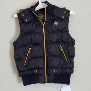 Southpole juniors m blk w/ gold accents